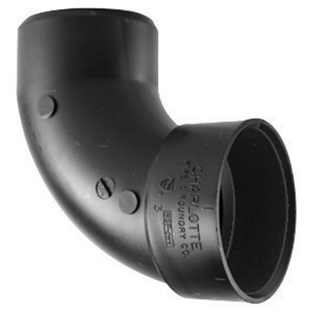 CHARLOTTE PIPE AND FOUNDRY ELBOW 90 ABS DWV2""HXSPIG ABS003020800